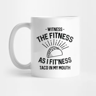 Fitness Taco Mug